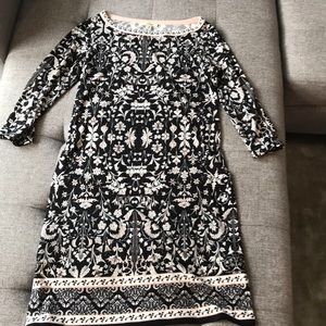 Three quarter sleeved dress